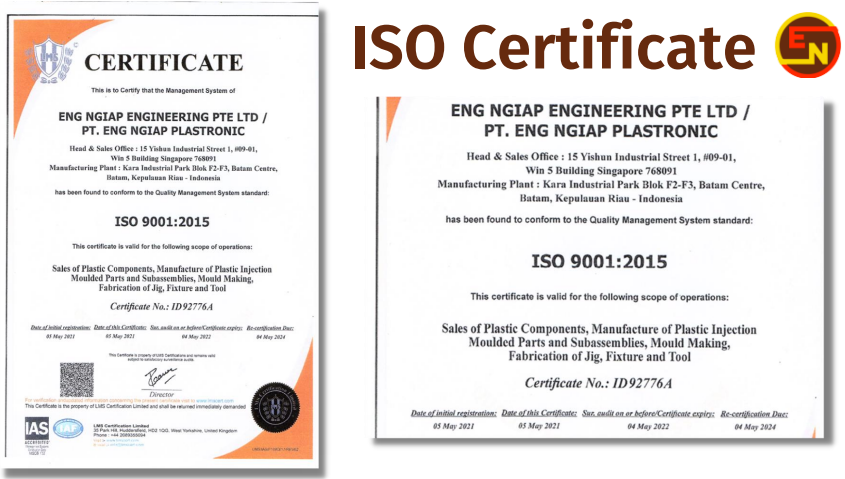 certificate iso